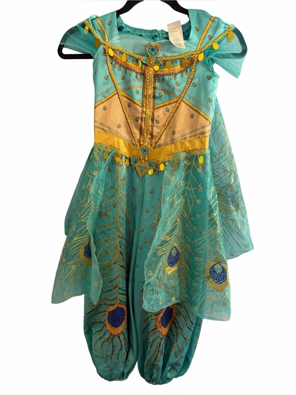Disney Aladdin Princess Jasmine Girls Costume Halloween